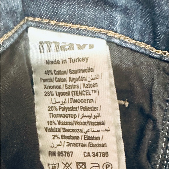 Mavi Zach Dark Williamsburg Men’s Jeans 33/34 EUC - Picture 10 of 11